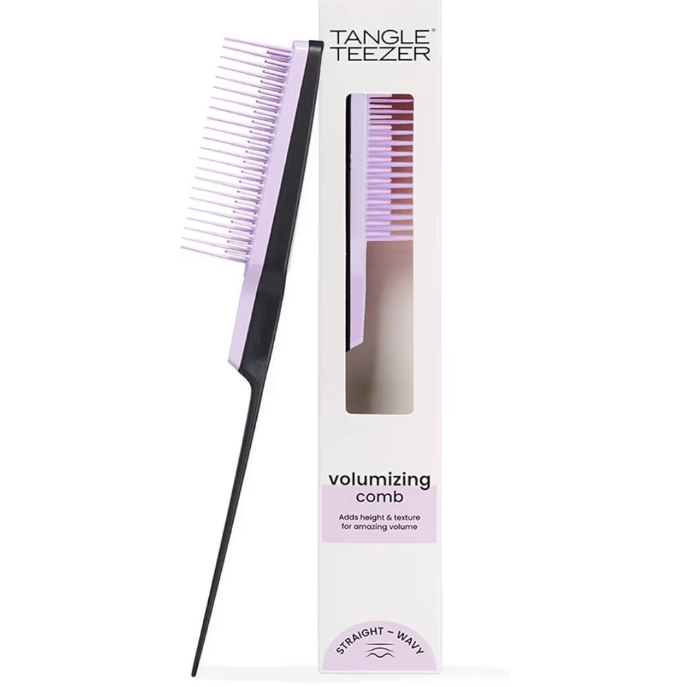 Tangle Teezer Volumizing Comb in Black and Purple